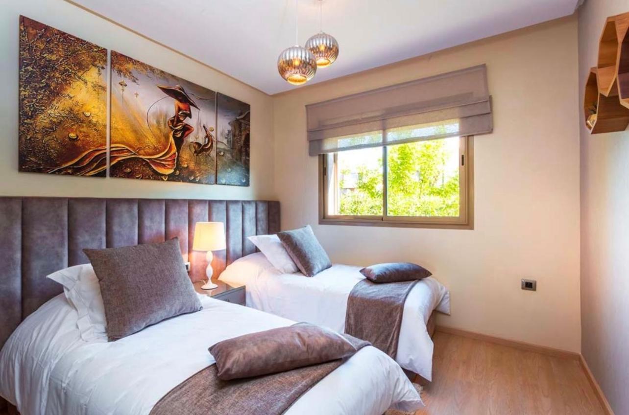 Appartement De Luxe Avec Jardin Prive Marrakesch Exterior foto