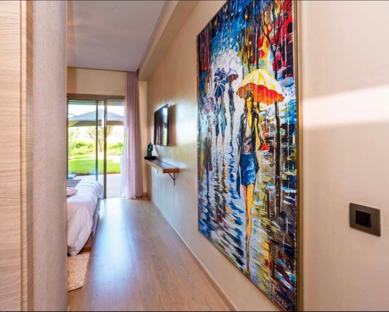 Appartement De Luxe Avec Jardin Prive Marrakesch Exterior foto