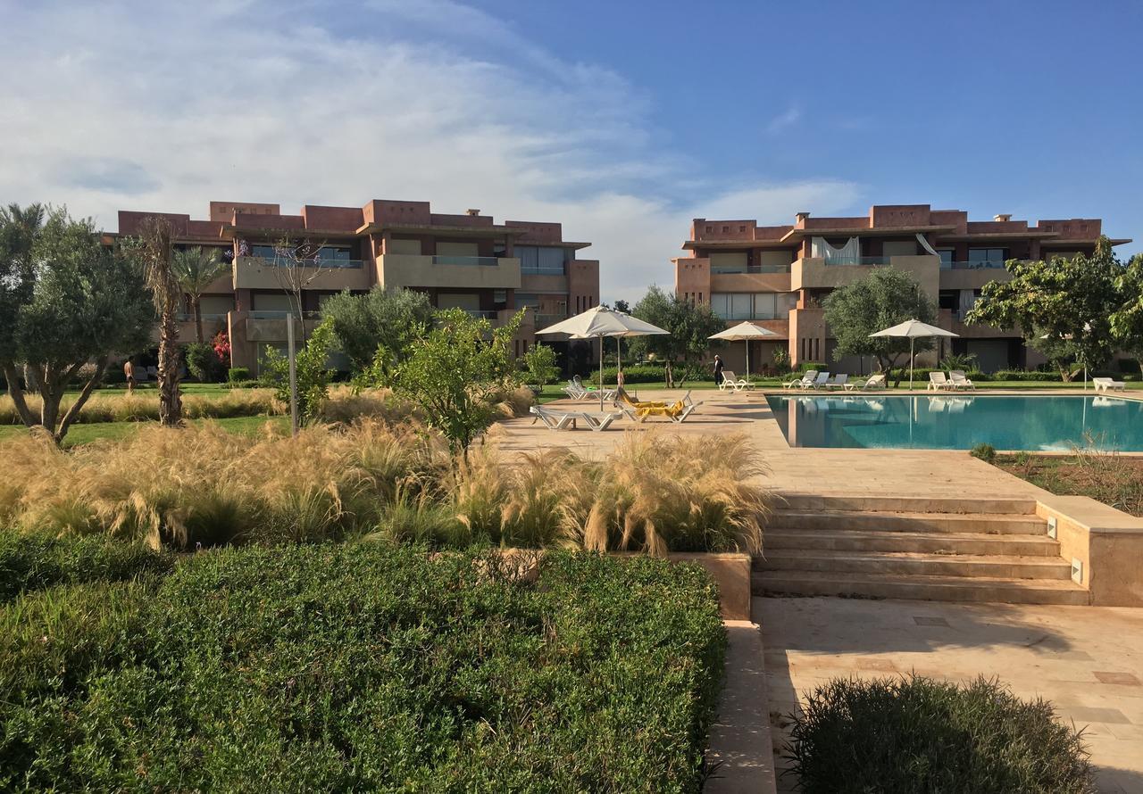 Appartement De Luxe Avec Jardin Prive Marrakesch Exterior foto