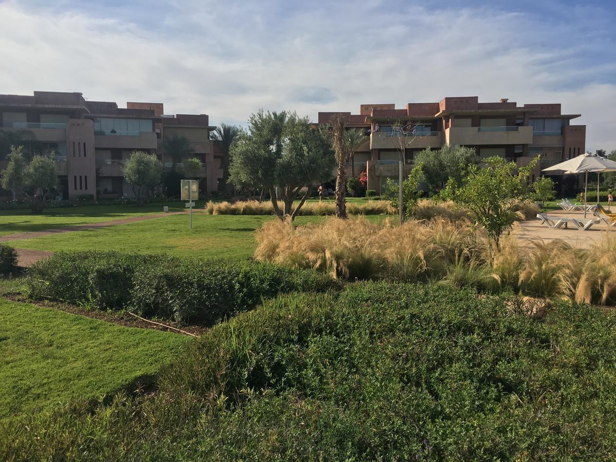 Appartement De Luxe Avec Jardin Prive Marrakesch Exterior foto